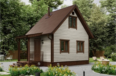 Дачный дом «Каштан» 5х4